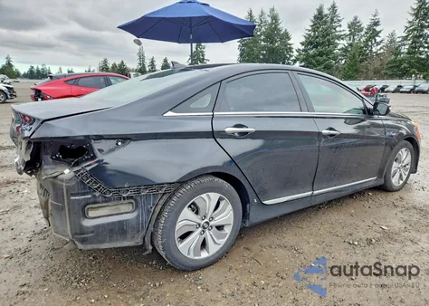 2015 Hyundai Sonata Hybrid Limited z USA, uszkodzony, nr VIN KMHEC4A45FA132420